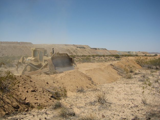 Rio Tinto Minerals Berm Construction Rio Tinto Minerals Berm Construction