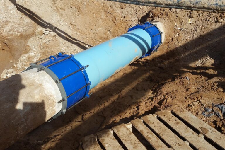 Repair AVEK Water Line Leak Southern California 4 Granite Inc.